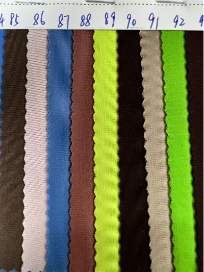 DG-BT recycled polyester matte Lycra Composition: 82% recycled polyester 18% spandex Weight: 180g/㎡ Width: 150CM detail view-9